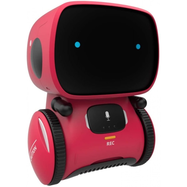 Robotleketøy for barn, smarte snakkende roboter, gave til gutter og jenter i alderen 3+, intelligent partner og lærer, med stemmestyrt og berøringssensor, synging