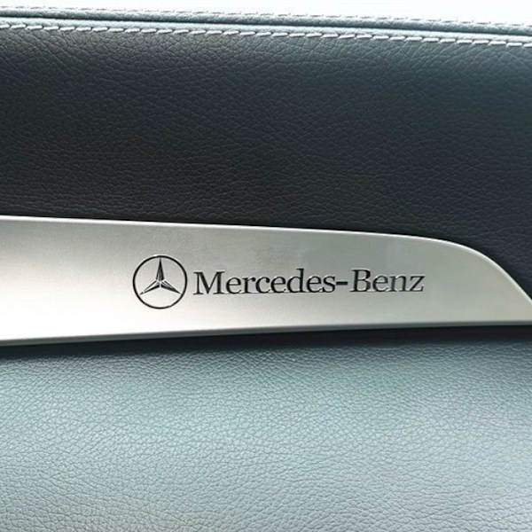 Bil metall klistremerker kreative bil logo dekorative klistremer personlighet tilfeldige klistremer-Mazda-Sølv/6 stykker