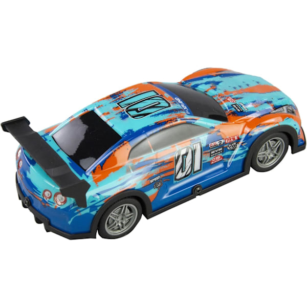 GoolRC RC-autot, 1:22 mittakaavan kaukosäädöllä toimiva auto, 4WD RC-drift-auto, 2,4 GHz sähköinen urheiluauto pojille ja tytöille (P220) Blue
