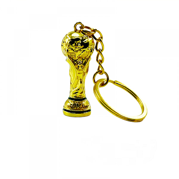 2022 Fotbolls-VM Qatar Fotbollscup Modell Nyckelring Souvenir