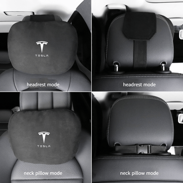 Soveltuu Tesla MODEL3/MODELY/MODELX niskatukeen ja ristiseläntukeen - Tesla [luonnonvalkoinen] niskatuki/1