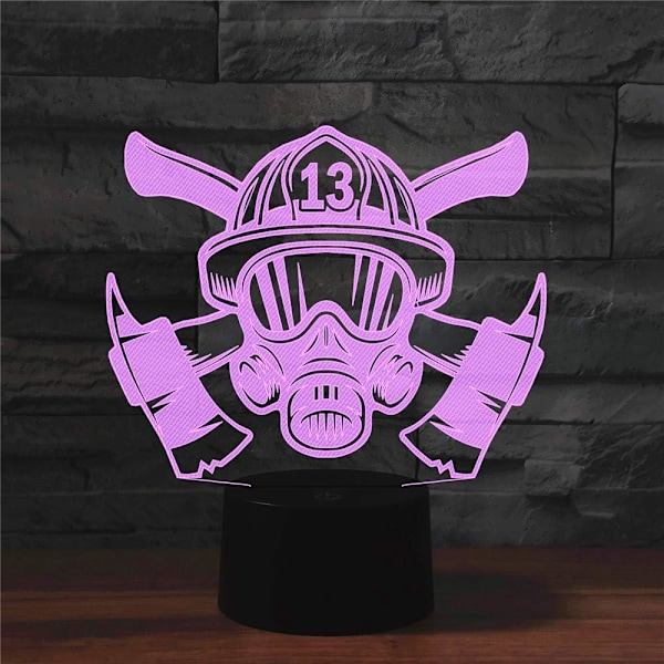 3D Häst Utrustning Fjärrkontroll 16 Färger Nattlampor Illusion Akryl LED Bord Sänglampa Barn Sovrum Skrivbords Dekoration Födelsedagspresenter Leksak