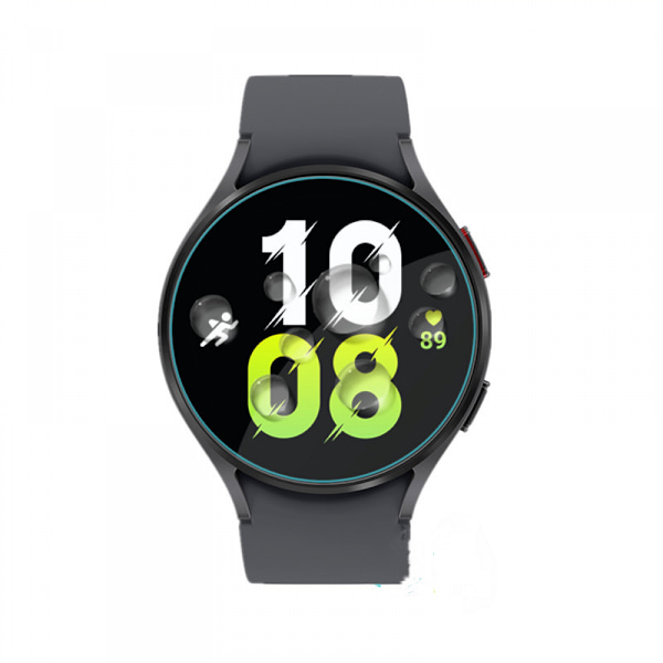 Skærmbeskytter til Samsung Galaxy Watch 5 (44mm), 2.5D 9H hærdet glas skærmbeskytter smartwatch