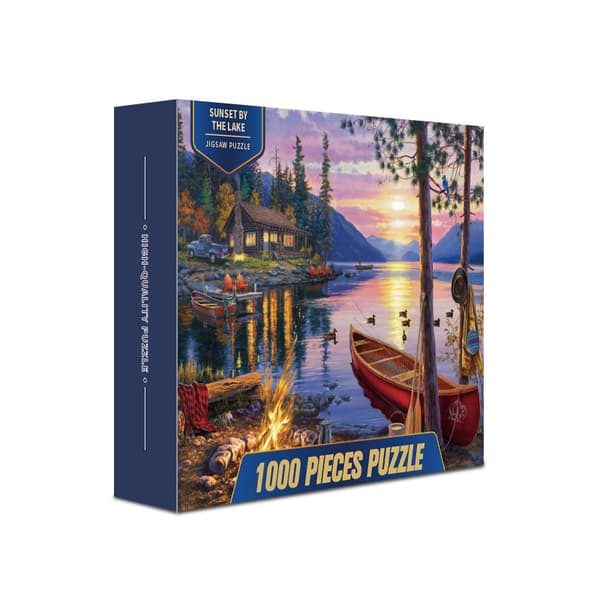 Darrell Bush - Canoe Lake - 1000-dels puslespill