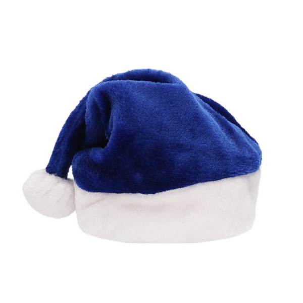 Sininen Pehmo Joulupukin hattu