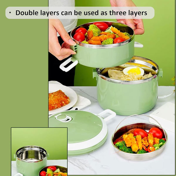 Värmande lunchlådor för vuxna, Plug In Lunch Box, Värm upp lunchlådan självuppvärmd. Värmande lunchlådor för vuxna, Plug In Lunch Box