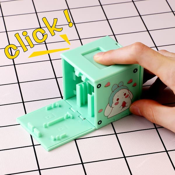 Spilopbevaringsboks til Switch-spilkort Dinosaurterning op til 16 spil, foldbar Nintendo Switch-spilkortetui terning Nintendo Switch-spilopbevaringsboks