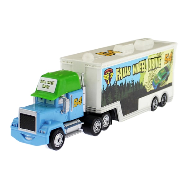 Bilar Story 3 Lightning McQueen 86 Roadmaster 36 Uncle McIntyre Alloy Container Truck Modell