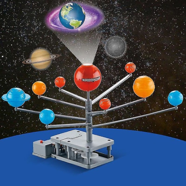 Sol System Ni Planeter Planetarium Modellsett Astronomi Vitenskap Prosjekt Diy Barn Gave Tidlig