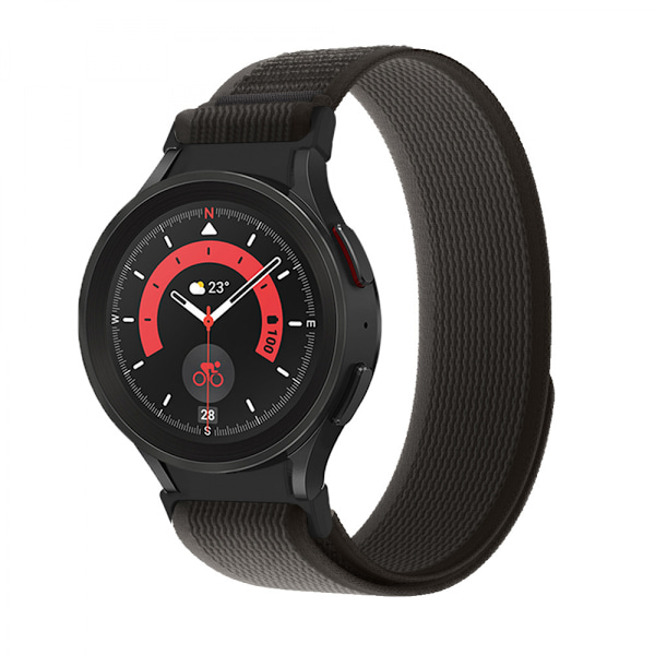 Trail Loop Nylon Rem til Samsung Watch 5/4 40/44mm, Blød Strækbar Sportsrem til Kvinder og Mænd