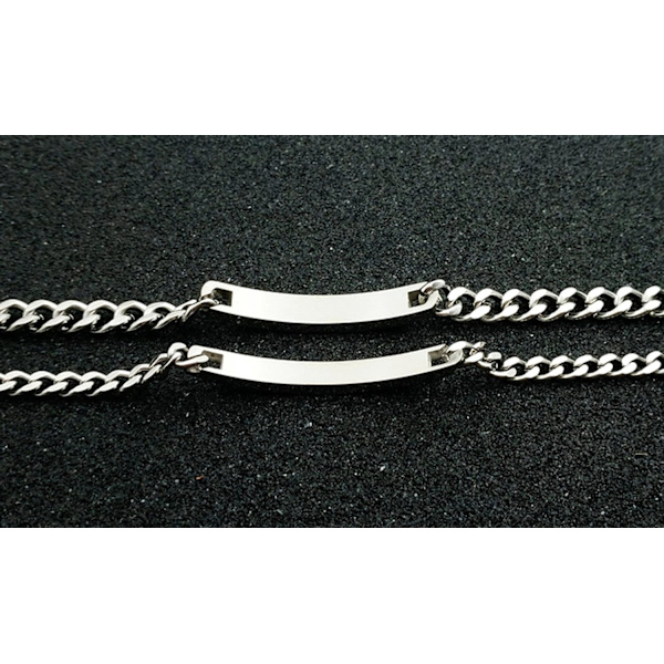 Present till älskare Hans drottning Hennes kung Rostfritt stål Par armband för kvinnor Män Smycken Matchande set
