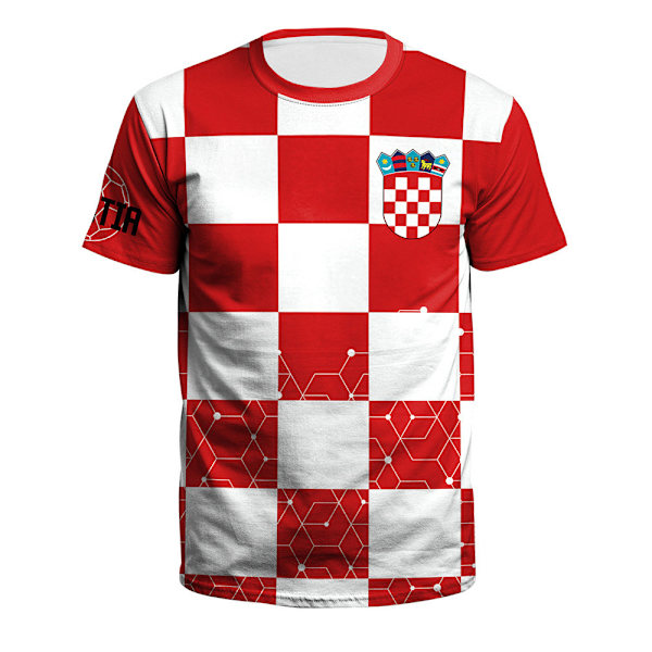 Wekity 2022 VM fotbollströja herr fotbollströja Kroatien, L