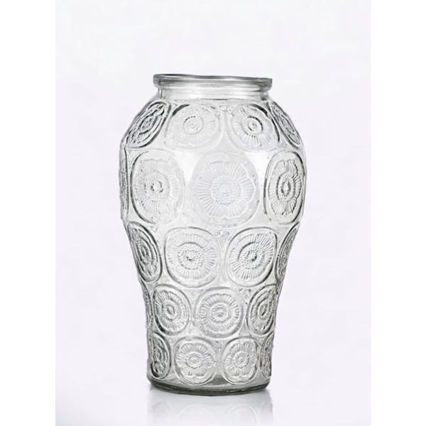 Blomglas Vas Transparent 9.4\" Heminredning Present Vas