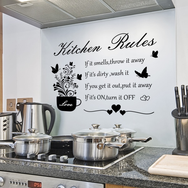 Inspirational Quotes Wall Decal, Home Vinyl Letters Art Wall Decor,Sticker, for Living Room