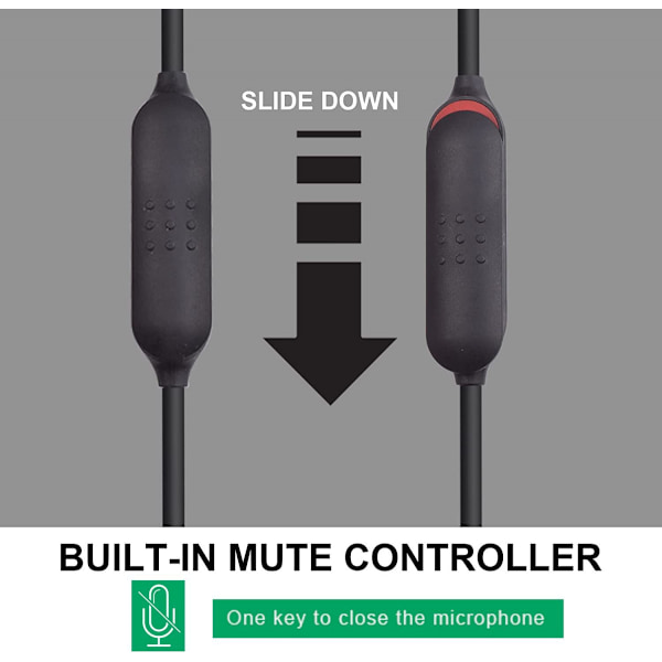 Irrotettava mikrofoni Bose QuietComfort 35 II(QC35 II) & Quiet Comfort 35(QC35) -kuulokkeisiin, Boom-pelimikrofoni mykistyskytkimellä