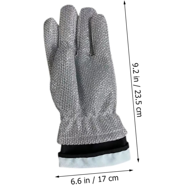 WJ 5 par diskhandskar medelstora handskar medelstora handskar Återanvändbara handskar pottrengöringshandske kökstvätthandske Återanvändbara handskar för rengöring as shown x5pcs 23.5x17cmx5pcs