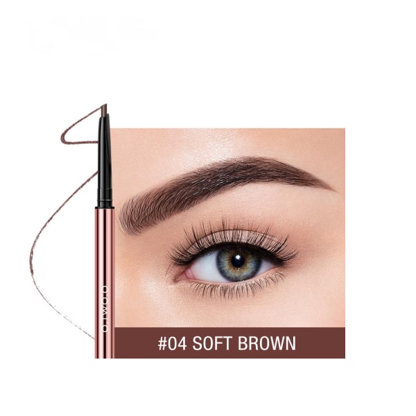 Precision Brow Pencil Ultra Fine pitkäkestoinen kaksikäyttöinen kulmakynä siveltimellä