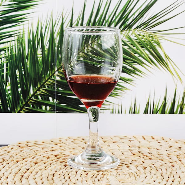 120ML 4 Ounce - Sett med 6 Klassiske Rødvinglass Holdbare Klart Hvite Blyfrie Glasskopp Til Fest (Glass, 6Pcs4OZ)