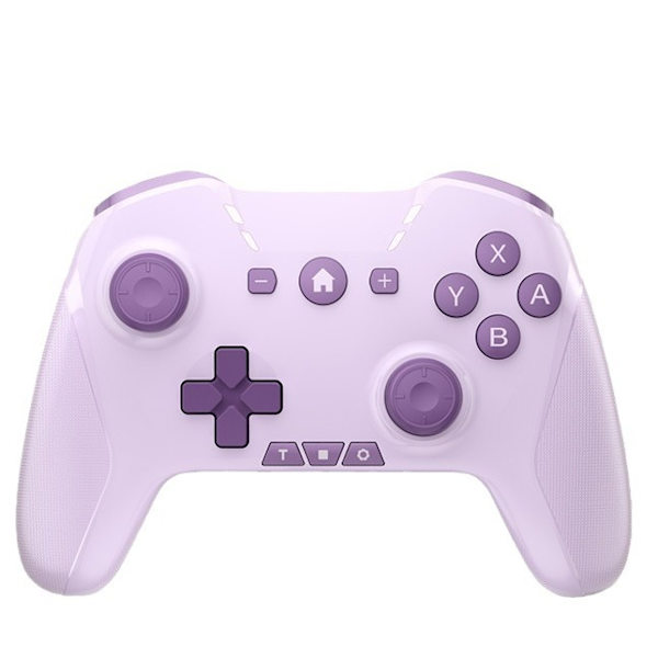 For Nintendo Ns Switch Pro håndtak Apple datamaskin trådløs Bluetooth mobiltelefon 2.4G spillhåndtak Purple