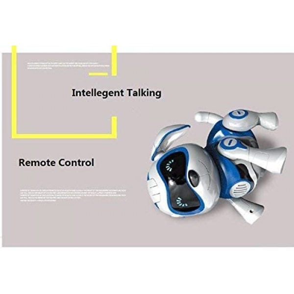 Mini AI Robot Hund med Magent Ben, Smart Interaktiv Valp Husdjur Elektronisk Robot Hund Leksak för Åldrar 3 4 5 6 7 8-12 År Gamla Barn Pojkar Flickor Småbarn