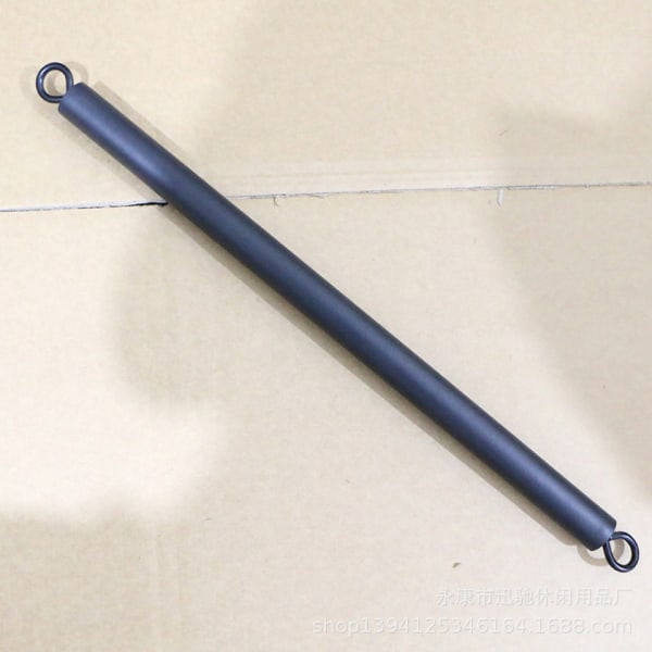 1 stk Yoga Pilates Stang Motstand Bar Kroppsbygging Gym Tube Loop Elastisk Treningsstang (Svart)