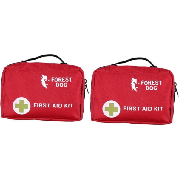 WJ Outdoor Medical Bag 2 Styck Medical Bag Attachment Bag Medical Kit Kombinationsplatta Röd First Aid Medical Bag First Aid Bag Redx2pcs 12X20cmx2pcs