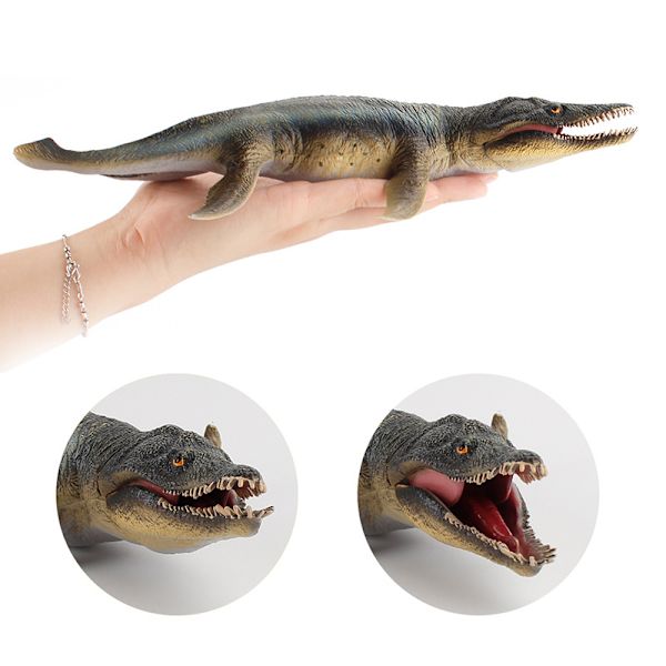 Jurassic World Ocean Protector Dinosaurie, Tillverkad av Oceanbound Plast, Leksak för Barn från 4 År och Uppåt (5 Piese)