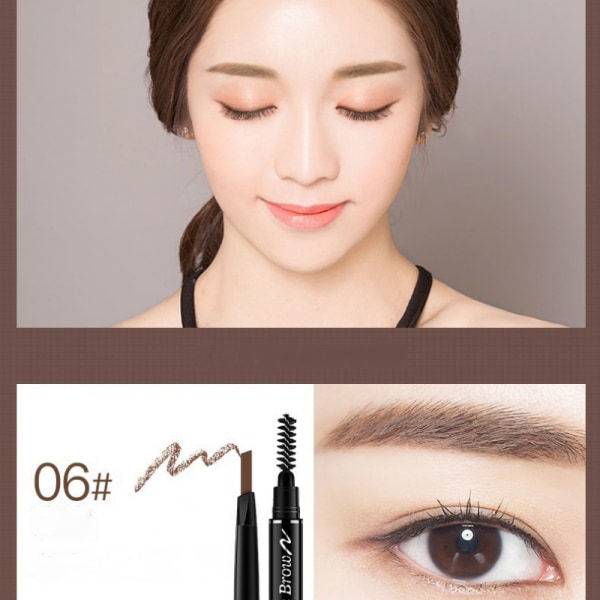 Precision Brow Pencil Ultra Fine Long Lasting Dual-use Eyebrow Pencil With Brush