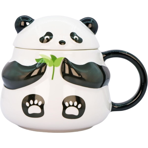 Panda Kops Cute Keramik Kaffeekrus Søde Nyhed Panda Kaffe Kops Te Kop Gave til Jul Fødselsdag