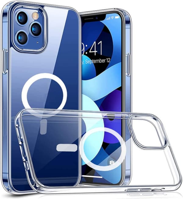 Deksel med Magsafe for iPhone 12 Pro Max - Gjennomsiktig (iPhone 12 Pro Max 6.7'')