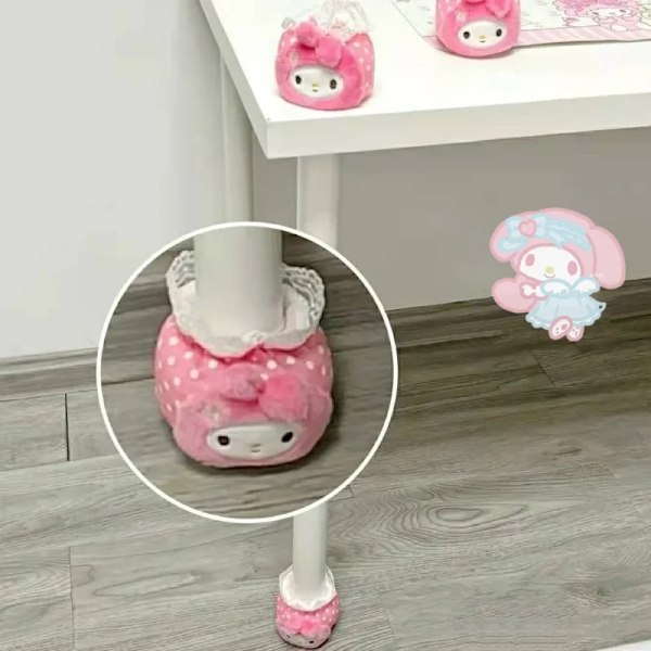 4 kpl Tuolin Jalan Suojuksia Söpöt Jakkarajalan Suojatyynyt Hiljaiset Liukumattomat Huonekalujen Pöydän Jalat Pehmopäällinen Kodin Sisustus pink