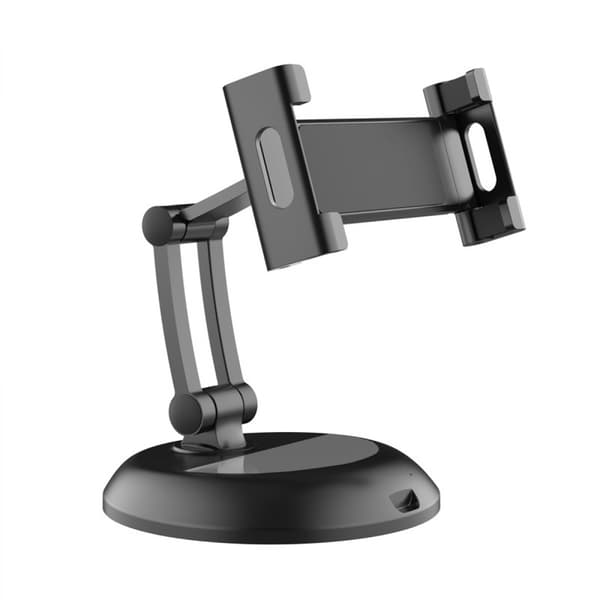 Tabletstativholder Højdejusterbar 360° drejelig skrivebordsstander til 5\"-15.5\" iPad og andre tablets/telefoner