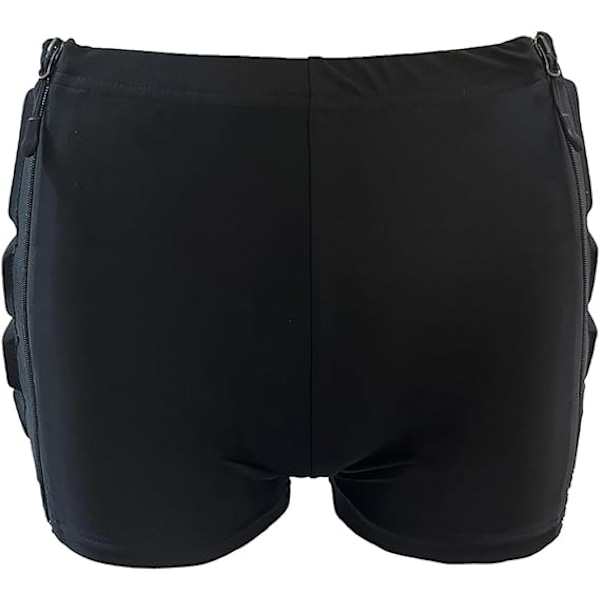 Skyddande Vadderade Shorts för Skridskoåkning, Snöbräda Impact Shorts för Skidåkning, Höft Stjärt Skyddande Pads för Barn M