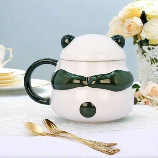Panda Kops Cute Keramik Kaffeekrus Søde Nyhed Panda Kaffe Kops Te Kop Gave til Jul Fødselsdag