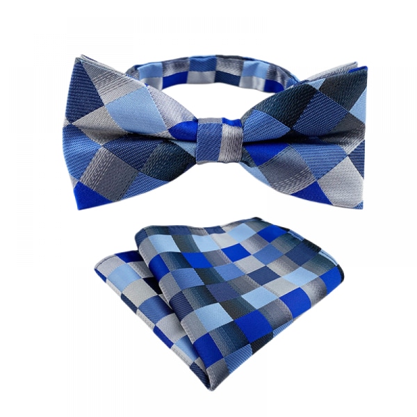 Bow Ties for Men Paisley Bow Ties Mens Self Tie Bow Tie and Pocket Square Set Formal Tuxedo Wedding Bow Tie Handkerchief