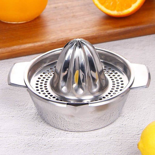 Rustfrit Stål Citrusappelsinjuicepresser Citron Lime Frugt Håndpresser Køkkenredskab