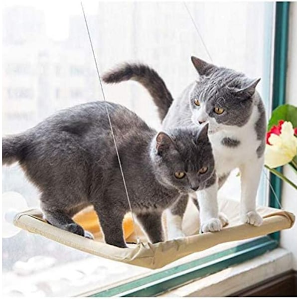 Katt Hängmatta Katt Fönster Perch Katt Säng Fönstermonterad Hommock Katt Sug Hängande Husdjur Fönsterbräda Katt Sovsäck Katt Fönster Perch Fönster Säte Suctio