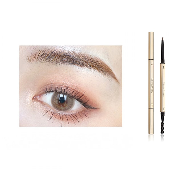 Precision Brow Pencil Ultra Fine pitkäkestoinen kaksikäyttöinen kulmakynä, tummanruskea