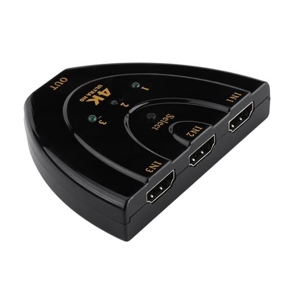 4Kx2K 3D Mini 3-Port HDMI-switch HDR 3 ind 1 ud Splitter Switcher til DVD Xbox