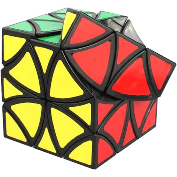 Curvy Copter Puslespil, Butterfly Puslespil, Helikopter Twisty Speed Cube Puslespil Legetøj, Hjernespil, Sort