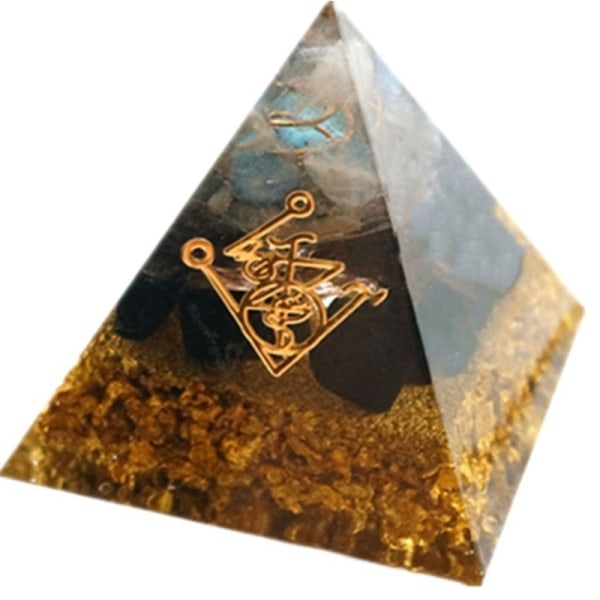 Kristallipallot Orgone Pyramid Obsidian Stone Suojaus Kristallit Chakrat Meditaatio Pyramidi Energiageneraattori Parantavat Kivet Houkuttelevat