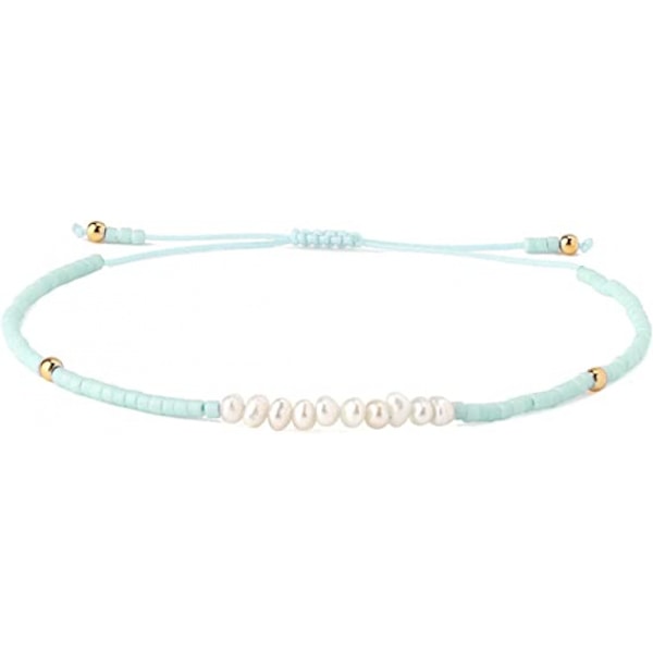 Dam Pärlarmband Vänskap Oregelbunden Pärlarmband Handgjord Liten Miyuki Pärlad Strand Armband Ny