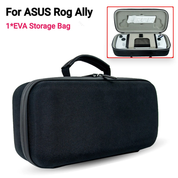 Bærbar bæretaske til Asus ROG Ally konsol opbevaringsposer stødsikker hård EVA beskyttelsescover til Asus ROG Ally etui