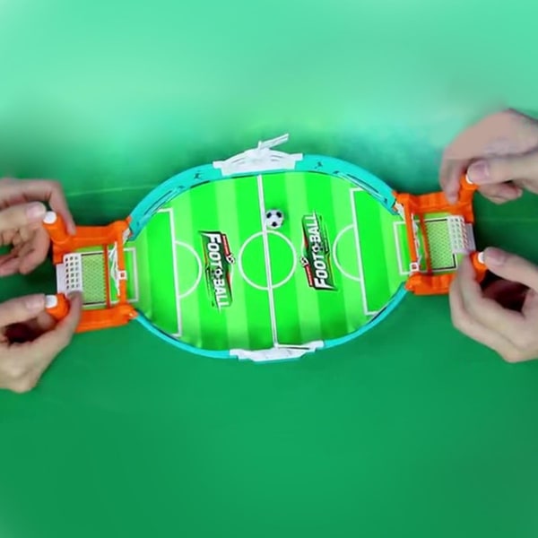 Mini Bordsskiva Fotboll Fotbollsspel Dubbla Spelare Inomhus Sport Bord Board