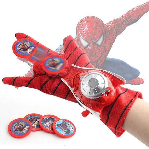 Barnehansker Spiderman hansker launcher bursdagsfest gave hanske sett for barn leker rekvisitter