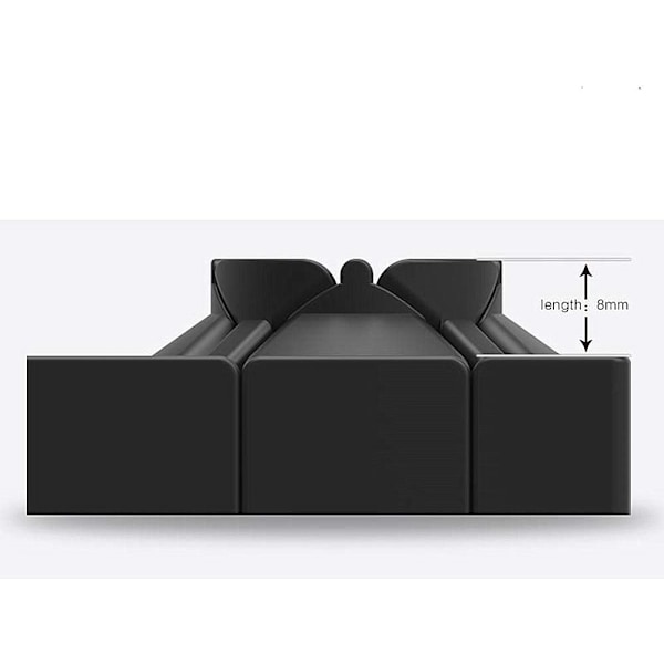 Leksaksspegelkub 3x3 Hastighetskub 3x3x3 Spegelblock Formadt Pussel Silverversion