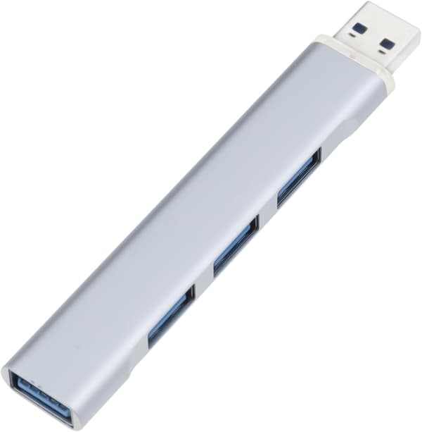 USB-hub 4 porter Multi USB-portutvider Bærbar data USB-splitter USB-forlengelsesadapter for bærbar PC