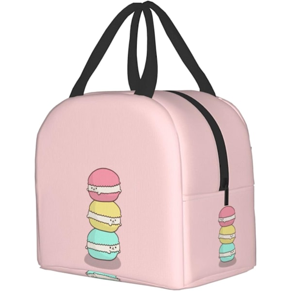 Kawaii Sjov Cookies Isoleret Frokostpose til Kvinder, Køletaske Genanvendelig Frokostboksbeholder Til Arbejde Kontor Rejse Picnic Kawaii Funny Cookies One Size