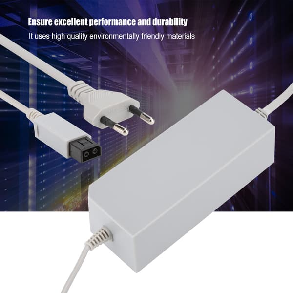 Til WII Spillekonsol Strømadapter DC12V/3.7A Oplader 50/60Hz