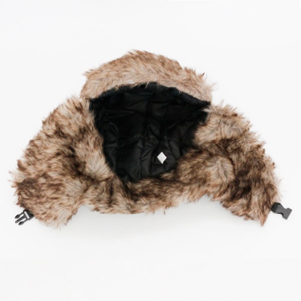 Varm Trapper-hatt för kallt väder Sherpa Fleece Vinterhattar för män Vindtät Öronlapp Mössa Jakt Skidåkning Utomhus